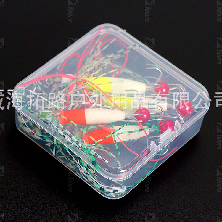 Glow Octopus Skirt Umbrella Rig Lure, 4-Pack – option photo