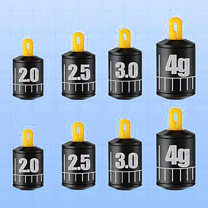 Quick-Release Sliding Sinkers, 0.07–0.21 oz (2–6 g) – option photo