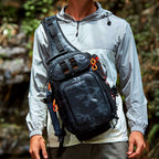 Waterproof Hard Shell Fishing Backpack / Sling Bag, Airtight – option photo