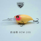 Floating Long-Lip Chubby Crankbait Hard Lure – option photo