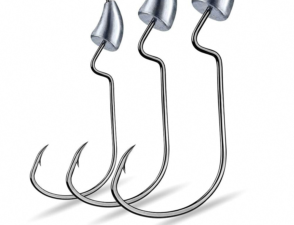Lead Jig Head Hooks, 1.75–3.5 g (0.06–0.12 oz), 5-Pack – option photo