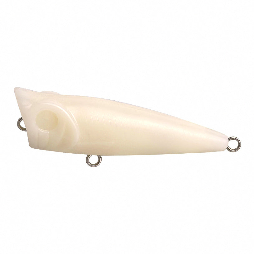 Unpainted Popper Blank, Surface Hard Bait for DIY Lure Painting – option photo