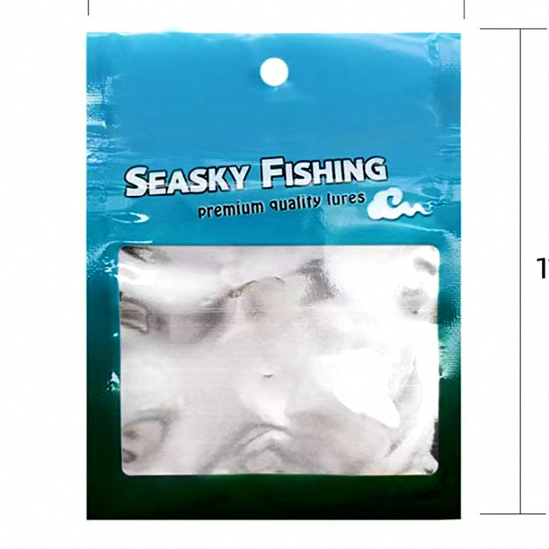Blue Resealable Lure Storage Bag, 8.5 x 11 cm (3.3 x 4.3 in) – option photo