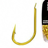 Fine Wire High-Carbon Steel Hooks, Barbed/Barbless, 50 Pack – option photo