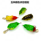 Soft Frog Lure with Sequin, Double Hooks, 4–5.5 cm (1.6–2.2 in) – option photo
