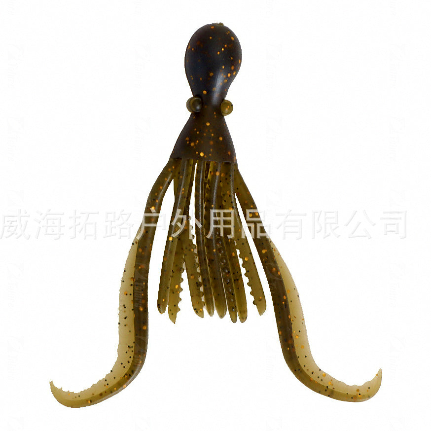 Octopus Soft Bait, 10 cm (3.9 in), 5 g (0.18 oz), 4-Pack – option photo