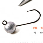 Micro Soft Lure with Barbed Hook, 3–5 g (0.11–0.18 oz) – option photo
