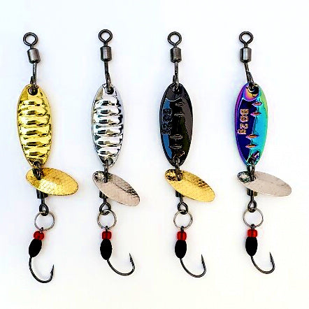 Spinner Spoon Blade Lure 4-Pack, 2.5–6 g (0.09–0.21 oz) – option photo