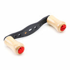 Carbon Fiber Reel Handle with Cork Knob, Baitcaster Upgrade – option photo