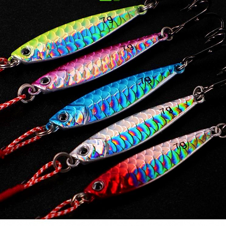 Double Hook Metal Jig, 10 Assorted, 7–30 g (0.25–1.1 oz) – option photo