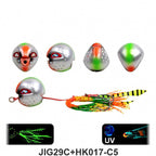Glow Slow Pitch Metal Jig, 100–200 g (3.5–7.1 oz) – option photo