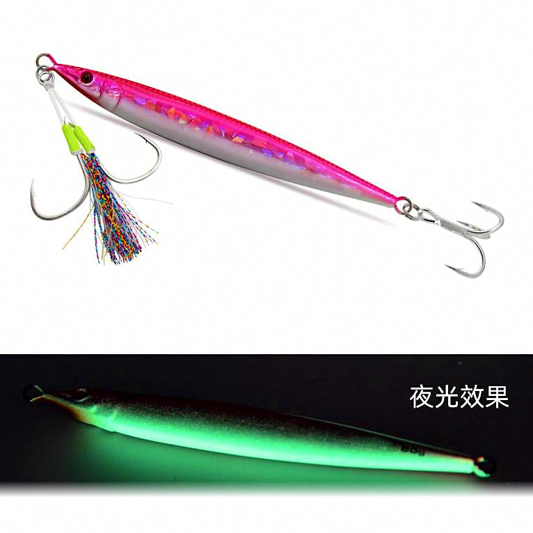 Slow Pitch Metal Jig, 60–100 g (2.1–3.5 oz), Glow Colors – option photo
