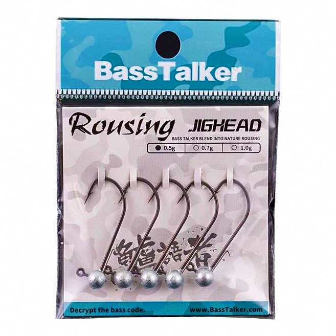 Teflon-Coated Jig Head Hooks, 0.5–2 g (0.02–0.07 oz), 5 Pack – option photo