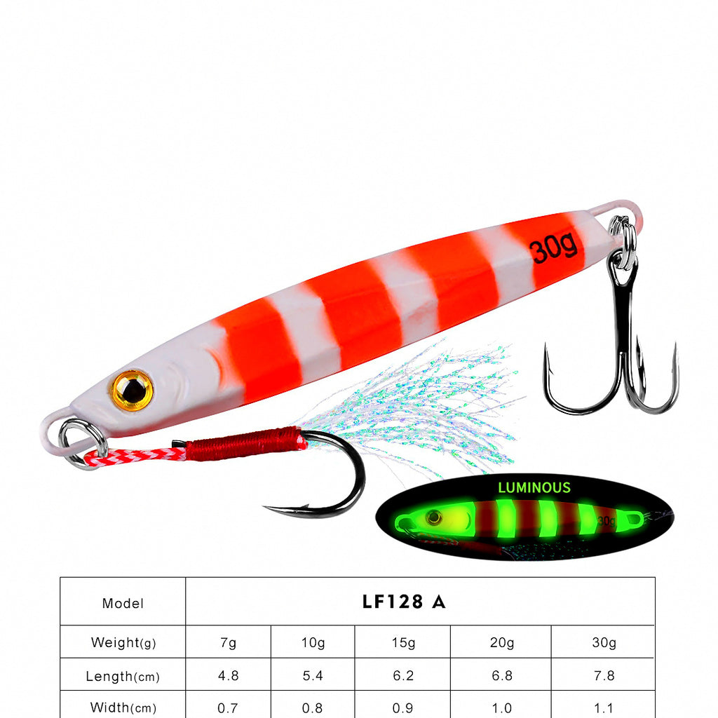 Lead Casting Jig, 7–30 g (0.25–1.06 oz), Glow Option – option photo