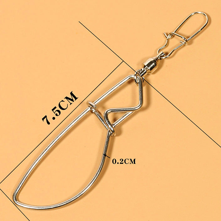 304 Stainless Steel Fish Stringer Clips, 10 Pack – option photo