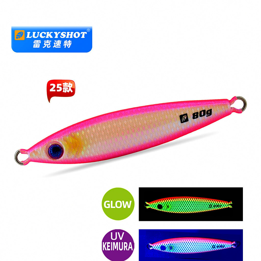 UV Glow Slow Pitch Jig, 30–80 g (1.1–2.8 oz) – option photo