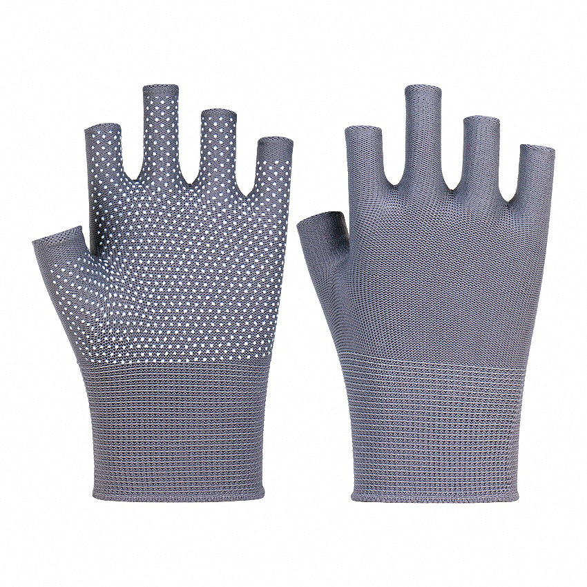 Fingerless Work Gloves, Dotted Grip Nylon, 13-Gauge – option photo