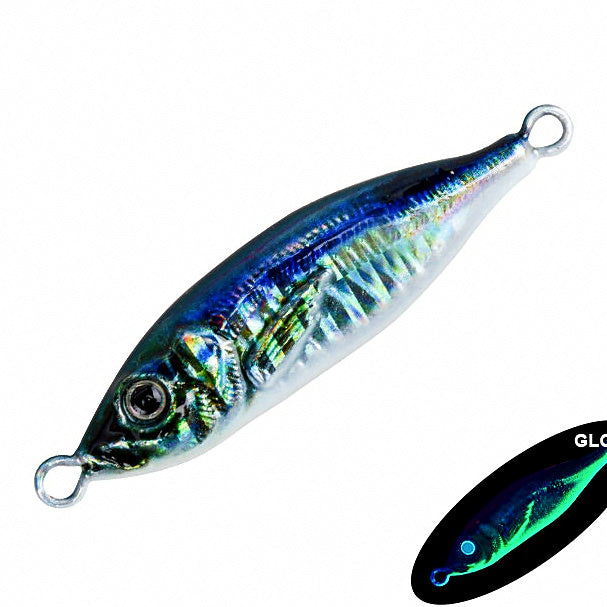 Shore Casting Metal Jig, 30–100 g (1.1–3.5 oz), UV Glow – option photo