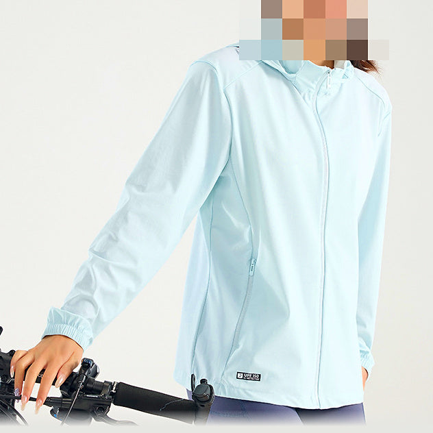 UPF 50+ Sun Protection Hooded Fishing Jacket, Men & Women – option photo