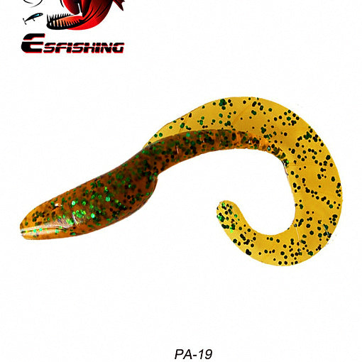 Curly Tail Grub Soft Bait, 9 cm (3.5 in), 10-Pack – option photo