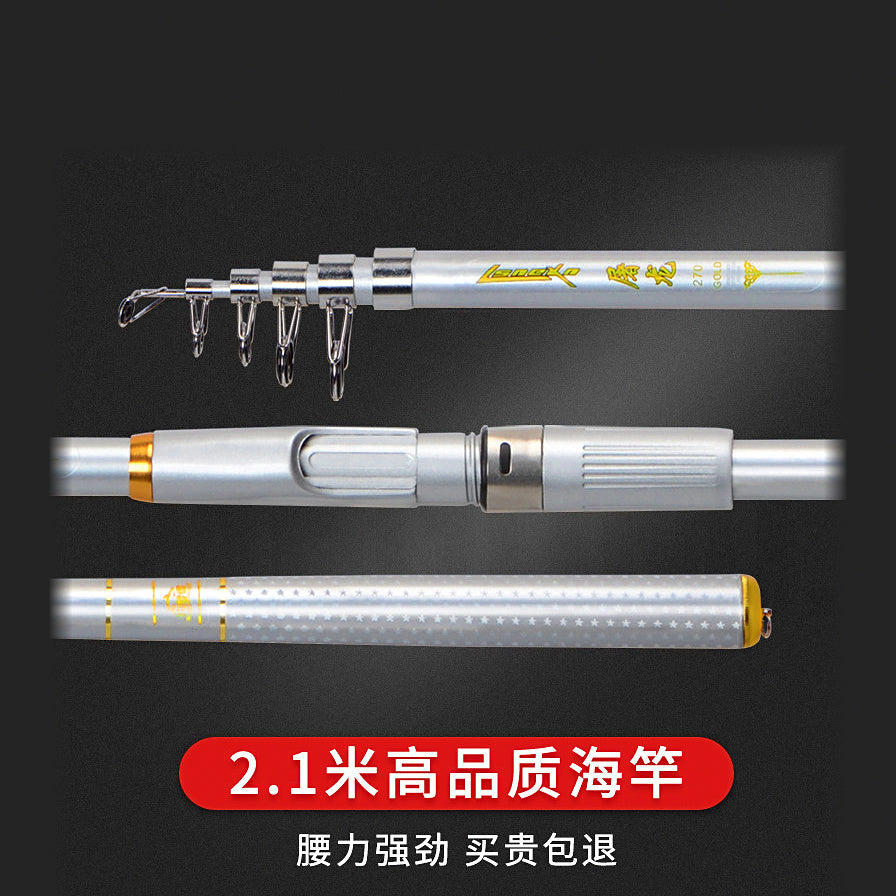 Fiberglass Saltwater Casting Rod, 6-Piece, 2.1–3.6 m (6.9–11.8 ft) – option photo