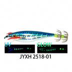 Luminous Wooden Shrimp Squid Jig – option photo
