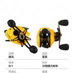 Round Baitcasting Reel, 7.2:1 Gear Ratio, 7 Bearings – option photo