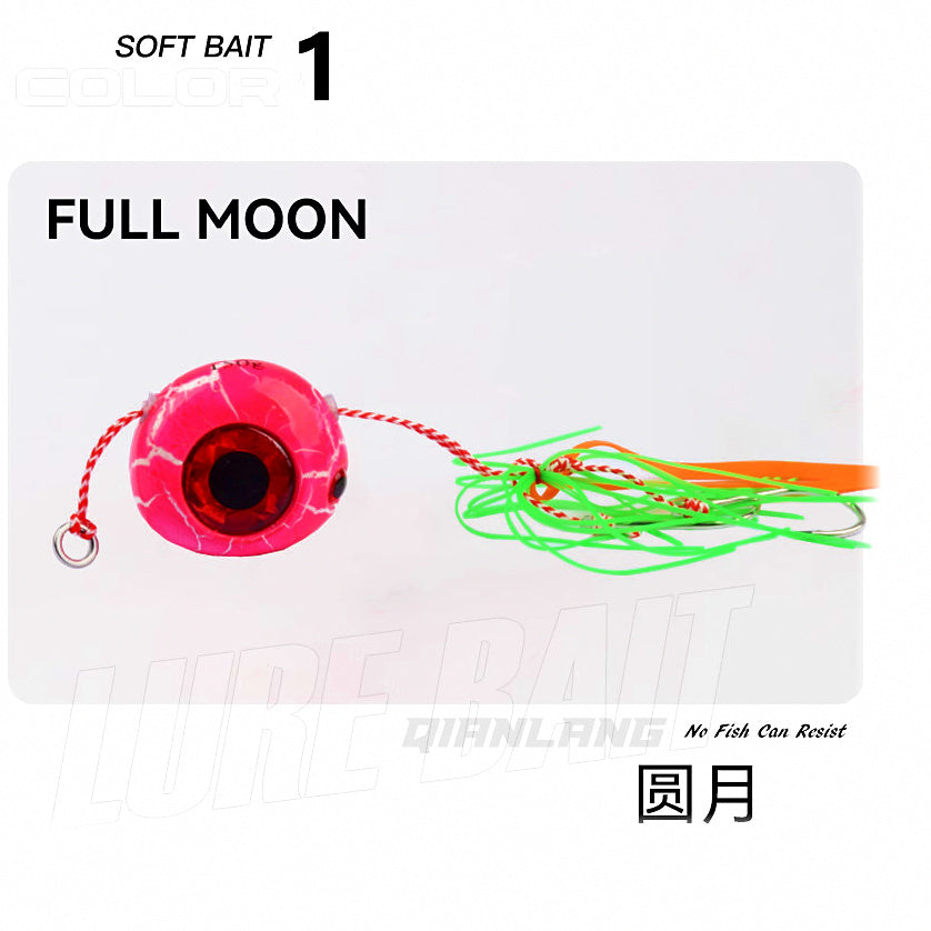 Slow Pitch Metal Jig, 40–400 g (1.4–14.1 oz) – option photo
