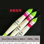 Balsa Wood Upright Sea Fishing Float, Glow Stick Compatible – option photo