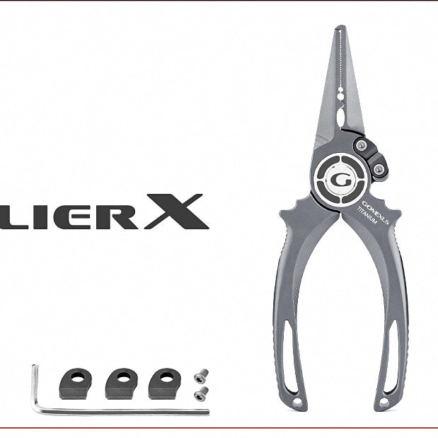 Titanium Fishing Pliers, Split Ring & Line Cutter, 7–7.5 in – option photo