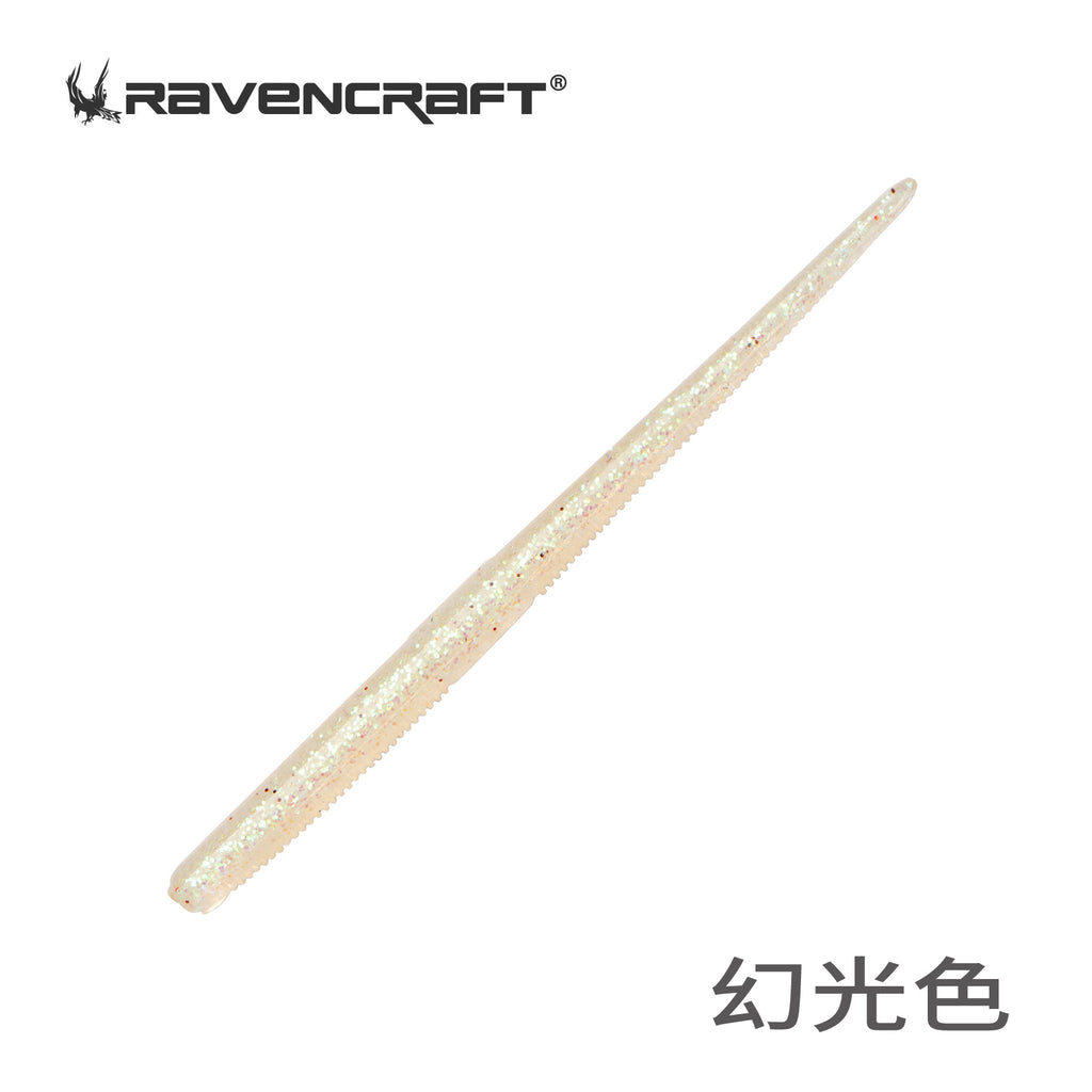 Pencil Noodle Worm Soft Plastic Bait for Wacky & Texas Rig – option photo