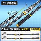 Telescopic Carbon Casting Rod & Reel Set, 2.1–3.6 m – option photo