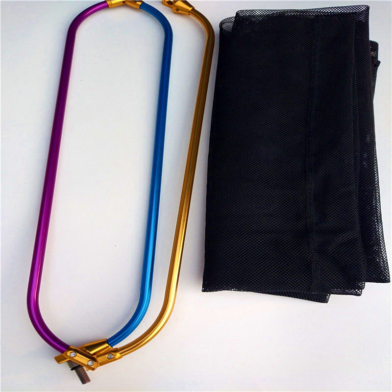 Titanium Folding Triangle Landing Net Head, 40–65 cm – option photo