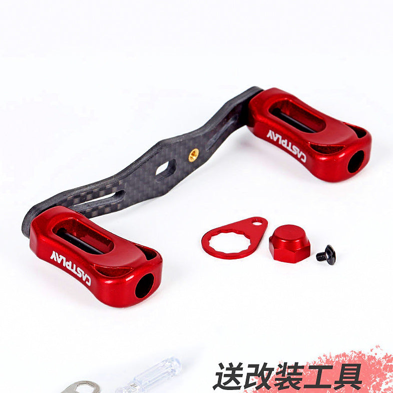 Carbon Fiber Baitcasting Reel Handle, 95 / 106 mm (3.7 / 4.2 in) – option photo