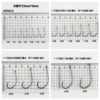 Long Shank Double-Barbed Live Bait Hooks, Bulk Packs – option photo