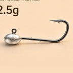 Lead Head Jig Hooks, Black, 2.5–14 g (0.09–0.49 oz) – option photo