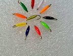 Micro Bloodworm Fly Hooks, Barbed, Sizes 14–22 – option photo