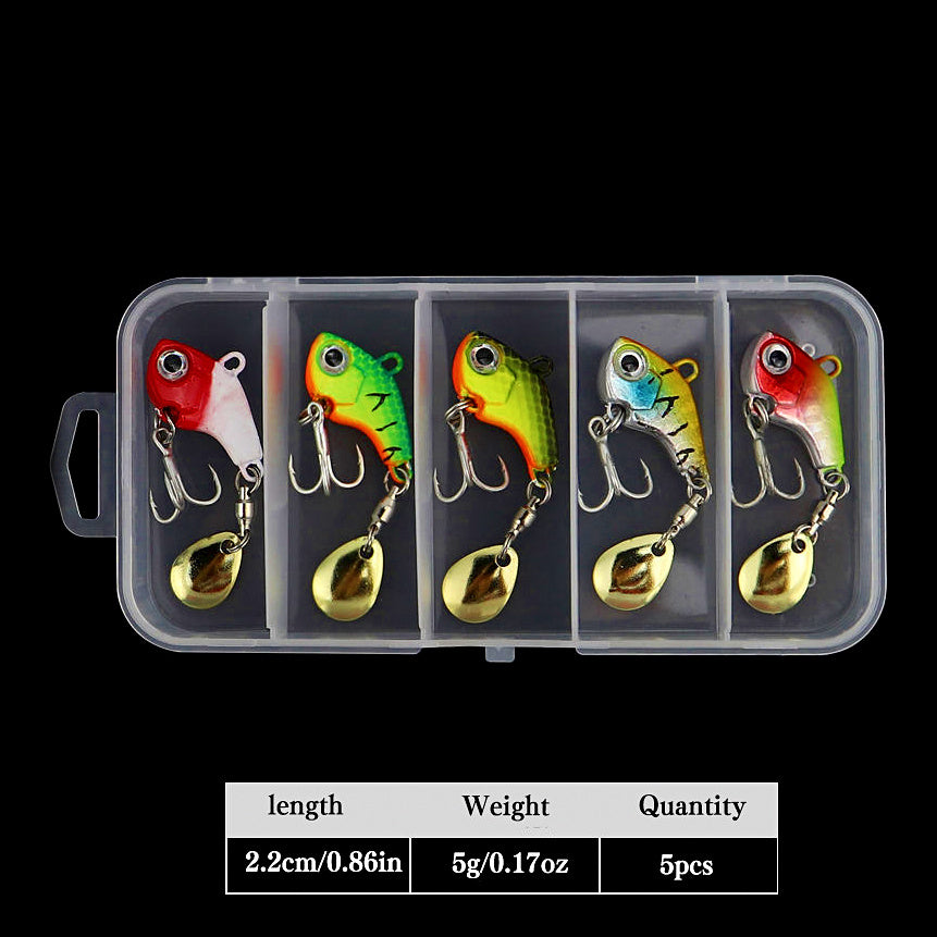 VIB Spinner Lure 5-Pack, 5–20 g (0.18–0.71 oz) – option photo