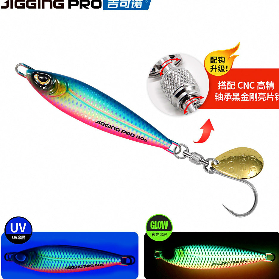 Glow Casting Metal Jig, 28–80 g (1.0–2.8 oz) – option photo