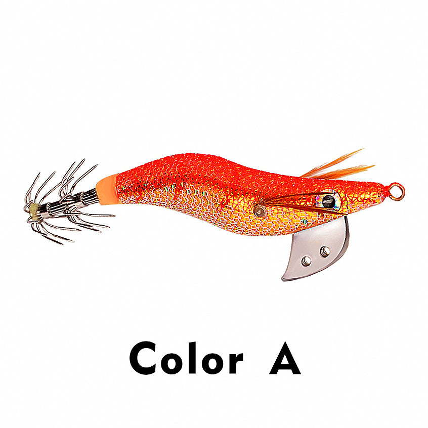 Egi Squid Jig Wood Shrimp Lure, #2.0–#3.0 – option photo