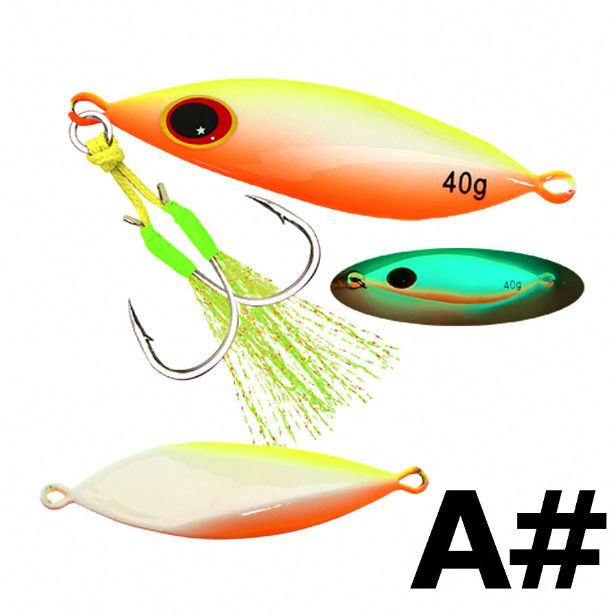 Glow Slow Pitch Jig, 20–150 g (0.7–5.3 oz) – option photo