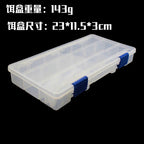 15-Compartment Tackle Box Tray with Removable Dividers – option photo