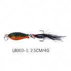 Mini Metal Jig Spoon, 2.5 cm / 4 g (1 in / 0.14 oz) – option photo