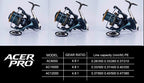 Full Metal Spinning Reel, Long Cast, 21 Bearings, 8000–12000 – option photo