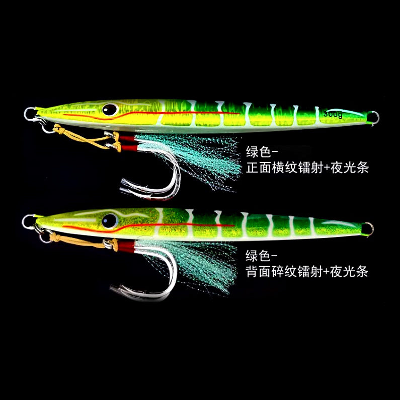 Fast & Slow Pitch Jig with Assist Hooks, 300–400 g (10.6–14.1 oz) – option photo
