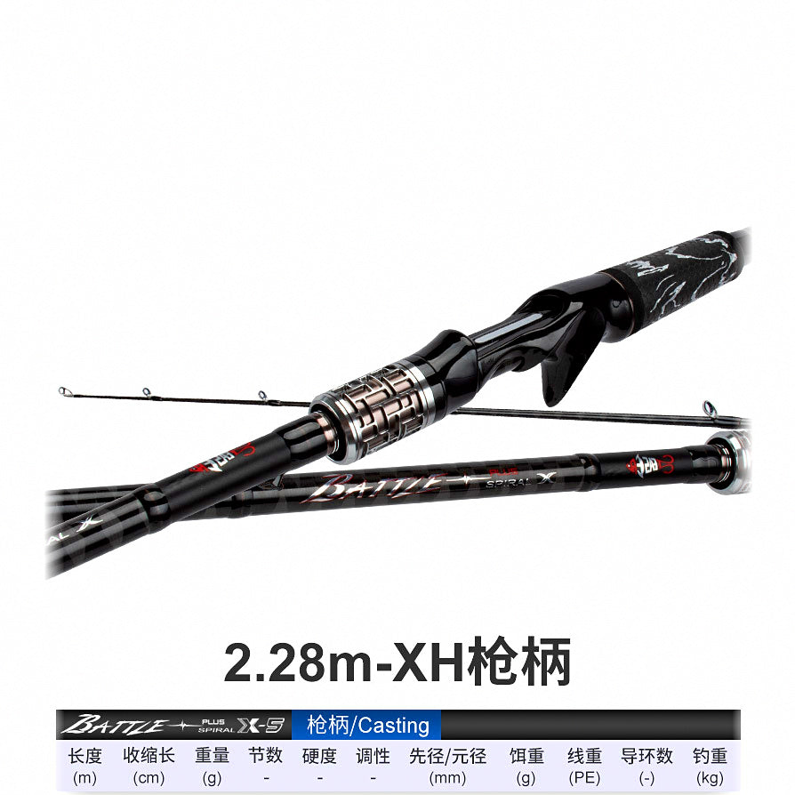 Extra Heavy Casting Rod, 2-Piece Carbon, 7.5–7.9 ft – option photo