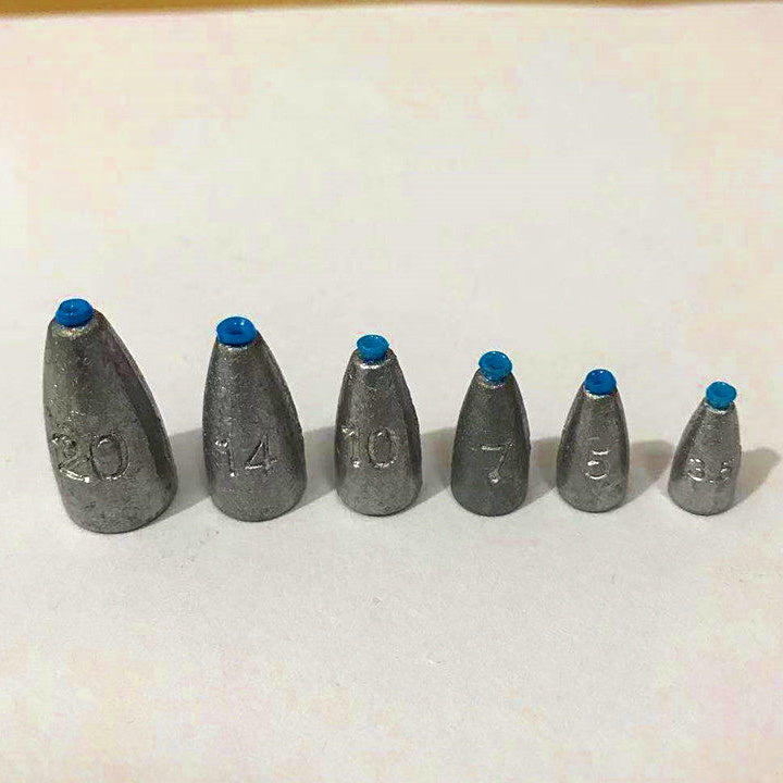 Bullet Sinker Texas Rig Weights, 0.12–0.71 oz (3.5–20 g) – option photo