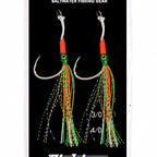 Slow Pitch Assist Hooks, Single & Double, UV Glow – option photo