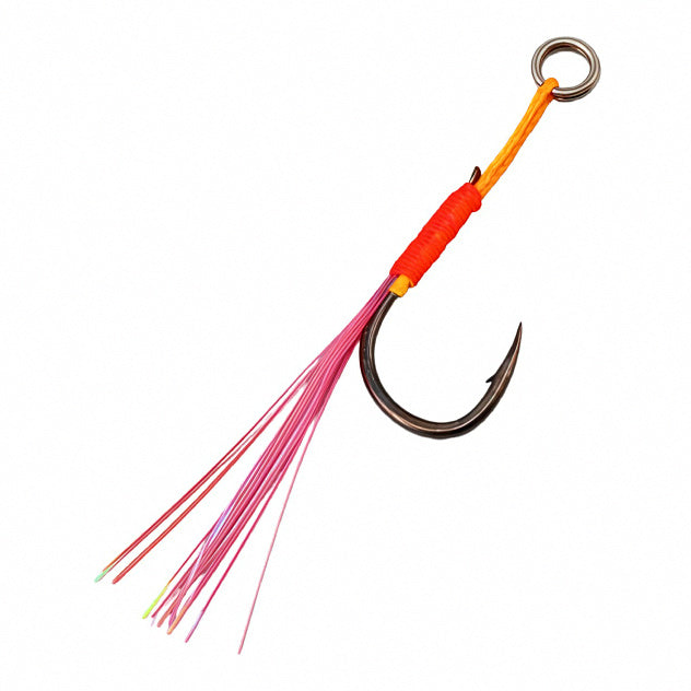 Hand-Tied Flash Thread Barbed Single Hooks, 20 Pack – option photo