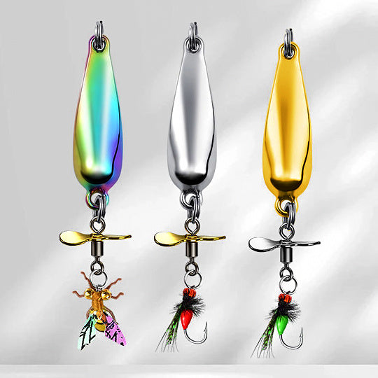 Micro Spoon Lures, 1.5–7 g (0.05–0.25 oz), 3 or 5 Pack – option photo